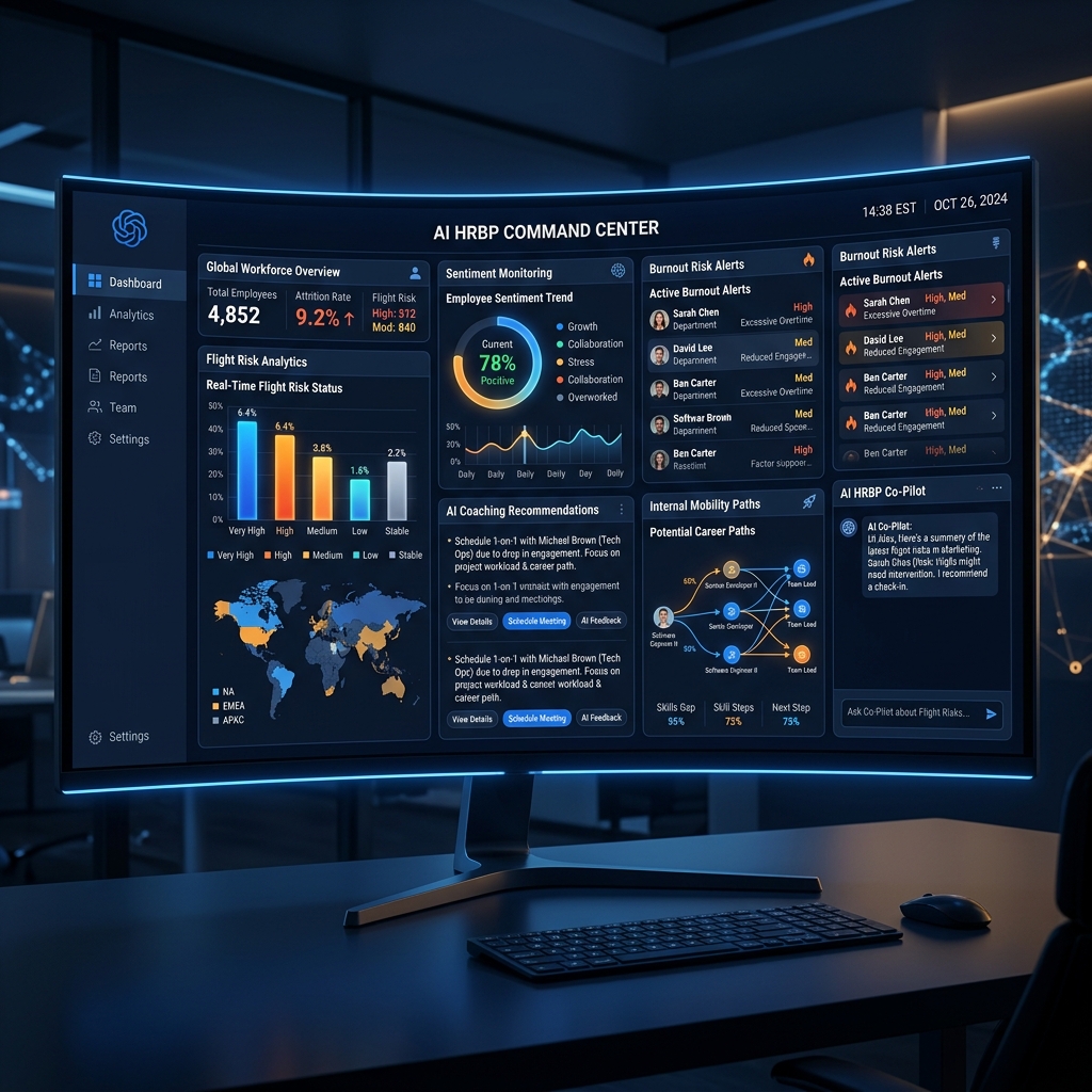 AI HRBP Agent Telemetry Dashboard